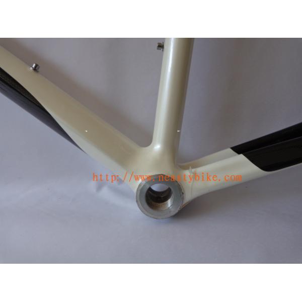 RB-NT06 bicycle parts carbon frame carbon cycling road 56CM frame(white and black)