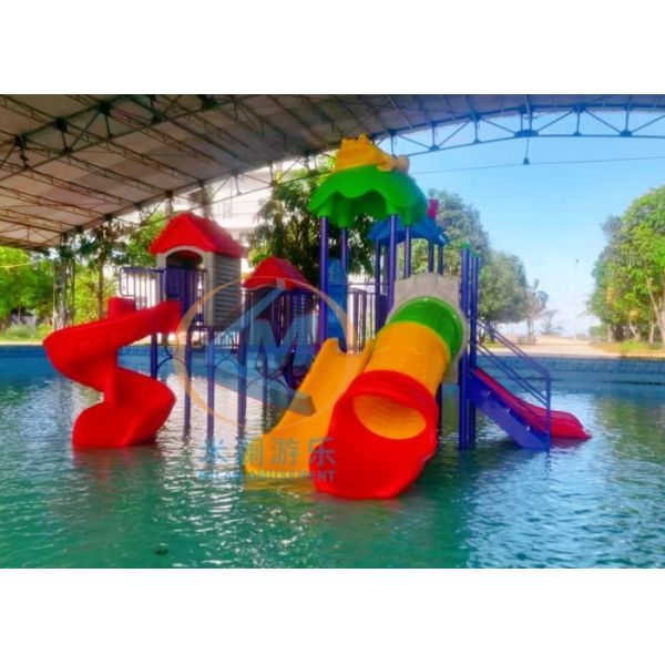 Outdoor Water Funny Colorful Playground  Water House for Children