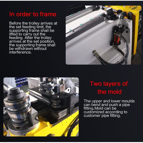 Factory Hot Selling Pipe Bender XS-38CNC Automatic Pipe Bending Machine