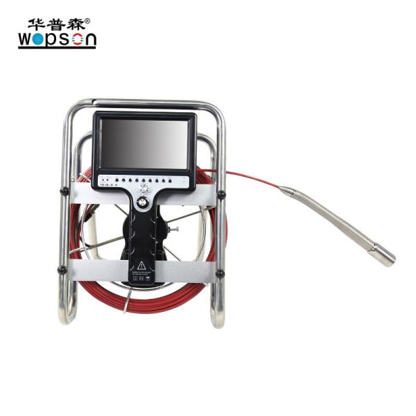 Designed storm drain inspection camera with video recording