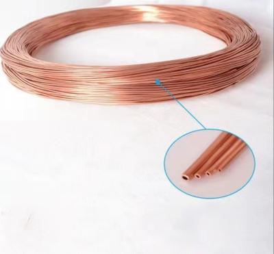 tubo de bronze de cobre sem emenda da bobina C44300 Admiralty da tubulação da panqueca de 3m ASME
