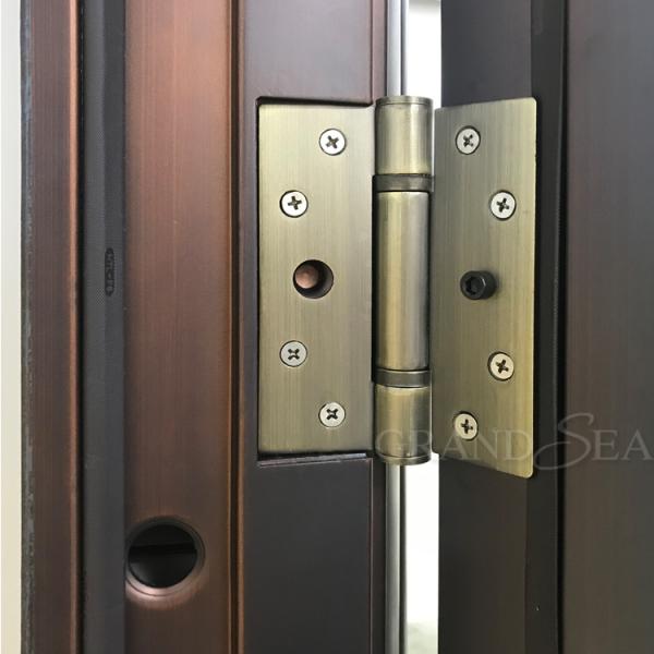 United Kingdom Style Class a Burglar Latest Design Fire Rated Main Exterior Security Steel Doors for Villa