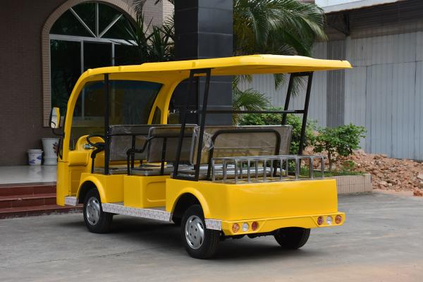 Small Dimensions 48V DC Motor Utility Cart Mini Buggy With Horn Speaker Suits For Amusement Park