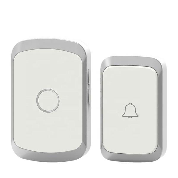 Audio Only Doorbell Waterproof IP44 300m Range Wireless Door Chime