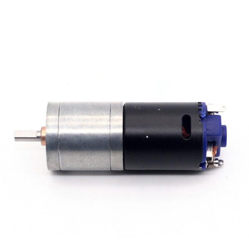 Двигатель 25 мм с коробкой передач JGA25-370DG 12V 53RPM 1:377 12v DC Metal