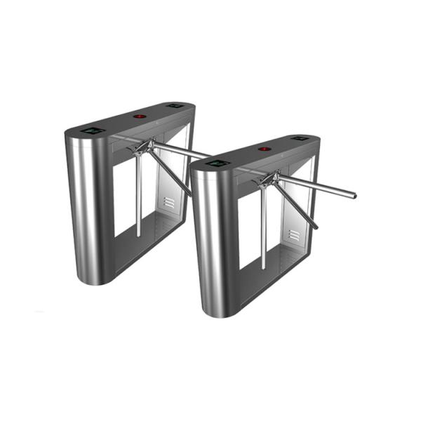 510mm Arm Length 24VDC 40W Tripod Turnstile Gate with 304 Stainless Steel Housing for Access Control