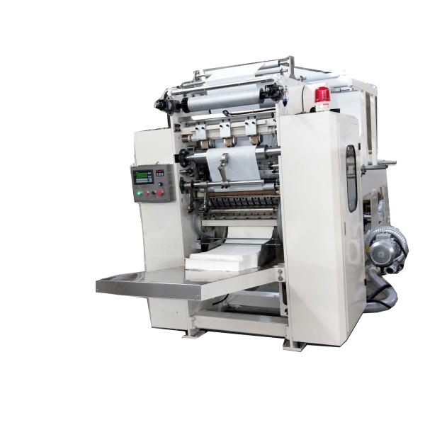 High Efficiency Kitchen Towel Folding Machine 60-100 M / Min