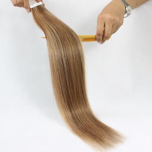 Factory Price Mixed Color Brazilian Human Hair Tape Hair Extension