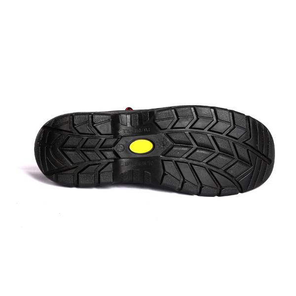 Shengjie Embossed Cow Leather Ankle Protection Anti-Smash Steel Toe Puncture Proof Steel Sole Work Safety Shoes
