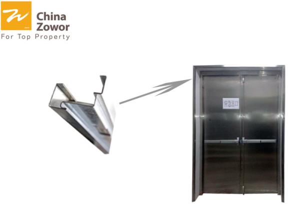 72''x 84'' Double Swing RHA Gal. Steel Fire Safety Door/ BS Certified/ 2 Hours Fire Rating