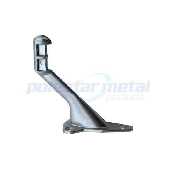 Кронштейны поручня крома двери 3 дюймов декоративным почищенные щеткой оборудованием сверхмощные