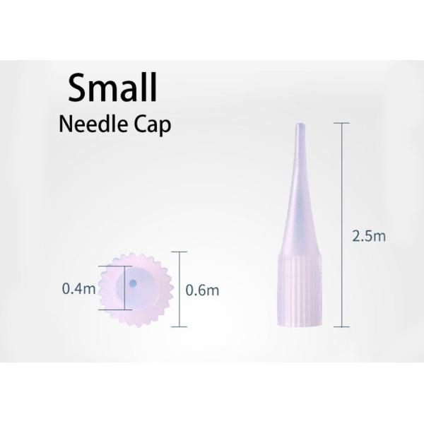 7F Transparent Eyebrow Plastic Tattoo Machine Needle Individual Package