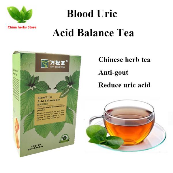 Herbal gout treatment Chinese gout relief tea teabag podagra big toe medication uric acid balance gout foot remedies