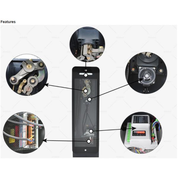 Мотор ворот DC24V барьера автостоянки рекламы верхнего сегмента безщеточный для коммерчески места