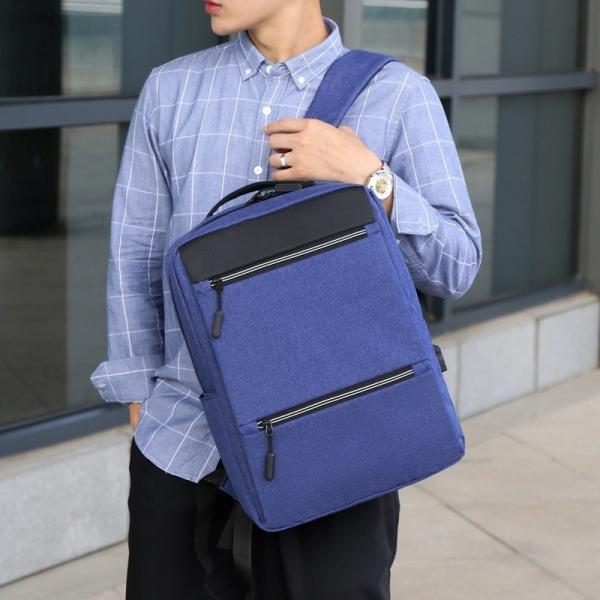 Waterproof Men Oxford Travel Backpack Theft Proof Customized Color Laptop Backpack