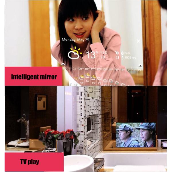 43 Inch Motion Sensor Wall Mount LCD Display Magic Mirror Lcd Advertising Screen