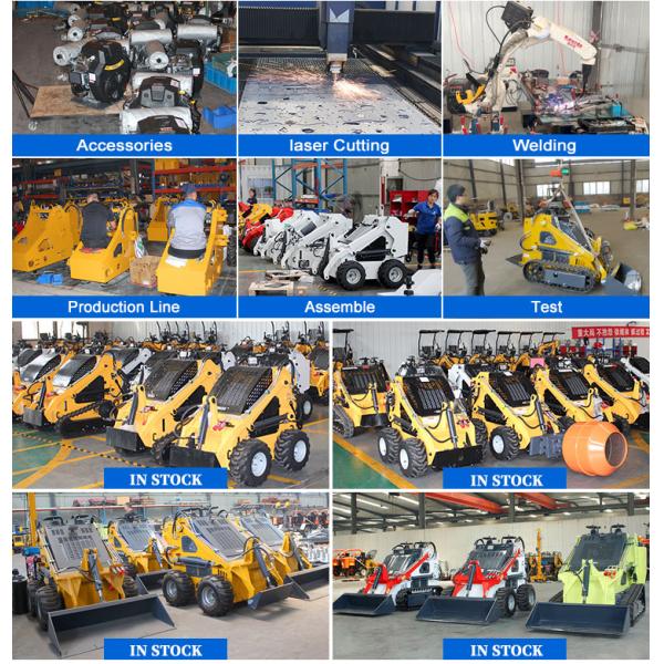 Hot Cheap Mini Diesel Tracked Skid Steer Loader Mini Skid Loader Suppliers