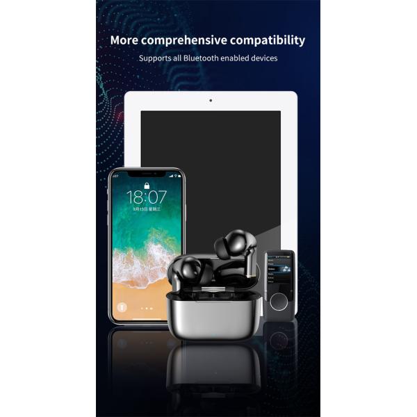 Touch Control Wireless Tws Earbud With Recharging Case Low Latency Earpods Headset