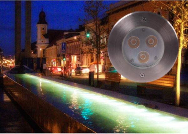 Stainless Steel IP68 Marine LED Underwater Light / Yacht Boat Lights Led Waterproof