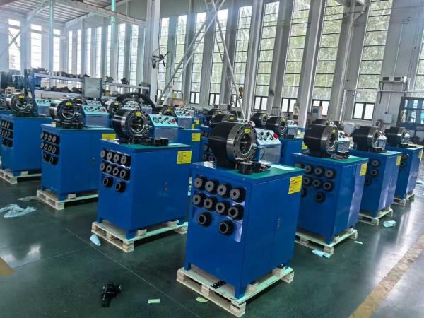 2 Inch Electric Hydraulic Hose Crimper 6-51mm with 10 Dies