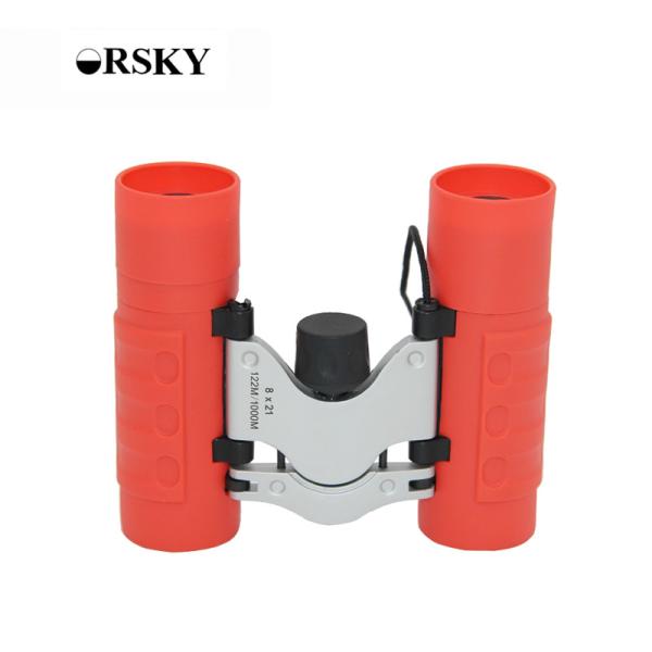 High Definition Ccompact Travel Binoculars 3m Close Distance Precise Focusing For Kids