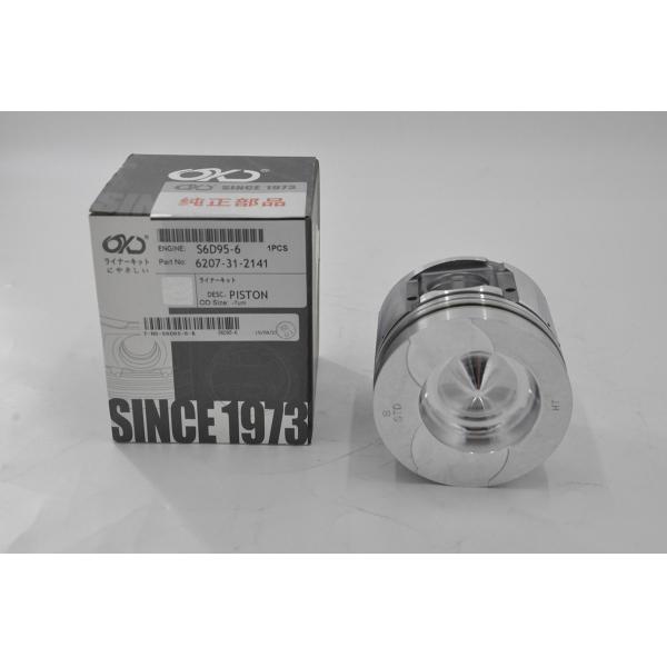 Rustproof Komatsu Spare Parts Excavator Machine Parts Engine Piston 6d95