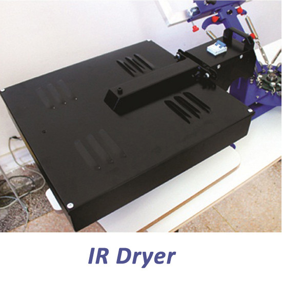 hot sale entry level Garment  manual carousel screen printing presses for t-shirt