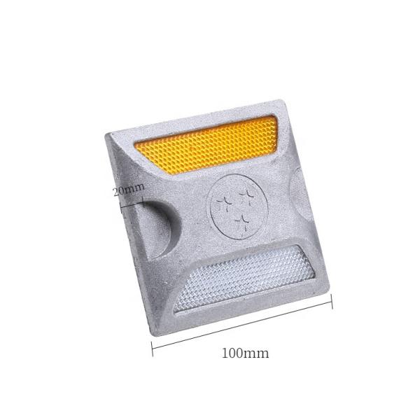Customized Cast Aluminum Road Stud Cat Eye Reflect Road Stud Suitable for All Weather