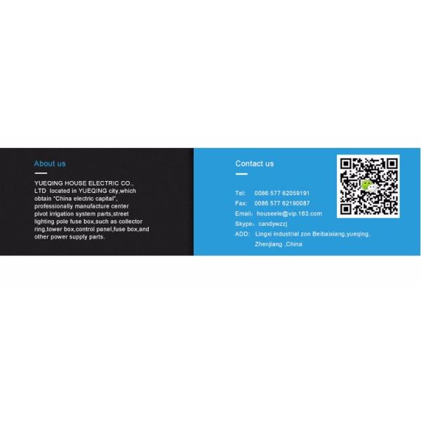 IP67 road street light connectin box with CHNT breaker