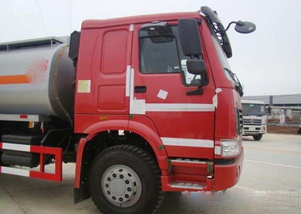 Caminhão de tanque do fuel-óleo 20 toneladas, caminhões de combustível móveis de 6X4 LHD Euro2 290HP