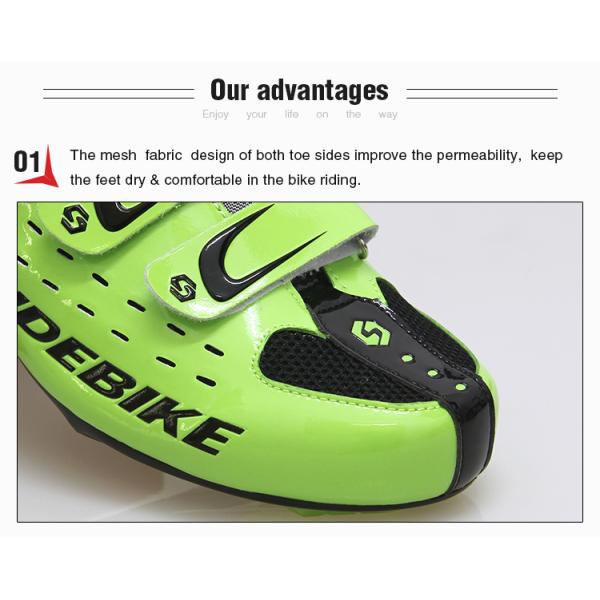 Size 35-46 Road Bike Sneakers Geometry Design Body High Pressure Resistance