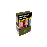 Caixas de cigarros em relevo de prata embalagens de papel de alumínio