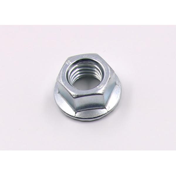 Galvanized DIN6923 Steel Grade 8 Hex Flange Nuts with Serrations