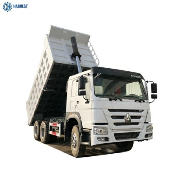 camion à benne basculante d'occasion 6x4 de 371hp Sinotruk Howo 2014 avec le