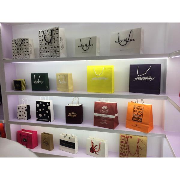 Nylon Handle Personalized Gift Bags Popular Design With Long Lifetime