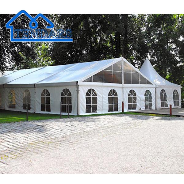 Temporary White Party Marquee Tents House Large Wedding Winter Tent Eco Friendly Big Tent Price