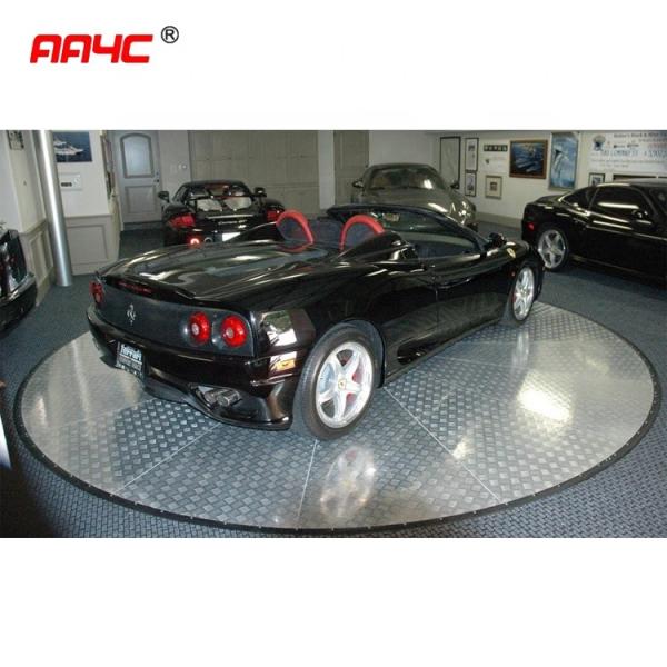 AA4C 2.5T 4M-7M  diameter  360 degree garage car turntable outdoor rotating platform display auto turntable