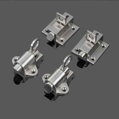 Tração de aço inoxidável Ring Bounce Bolt For Window da segurança do fechamento da trava da mola do hardware