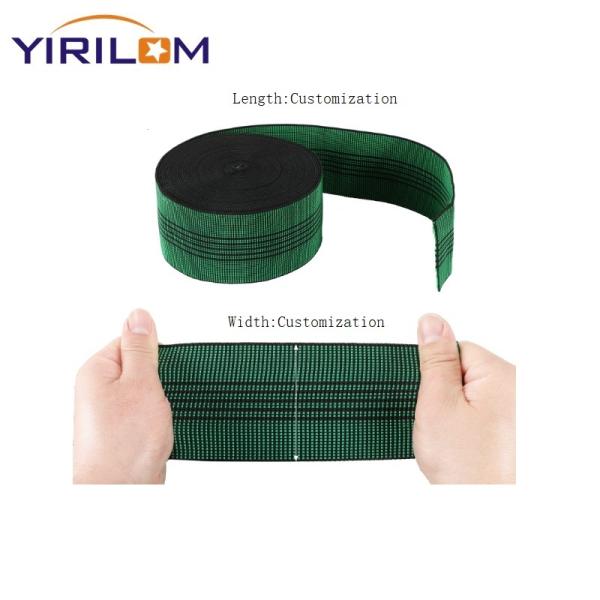 Cinturón de poliéster para el sofá de alta elasticidad