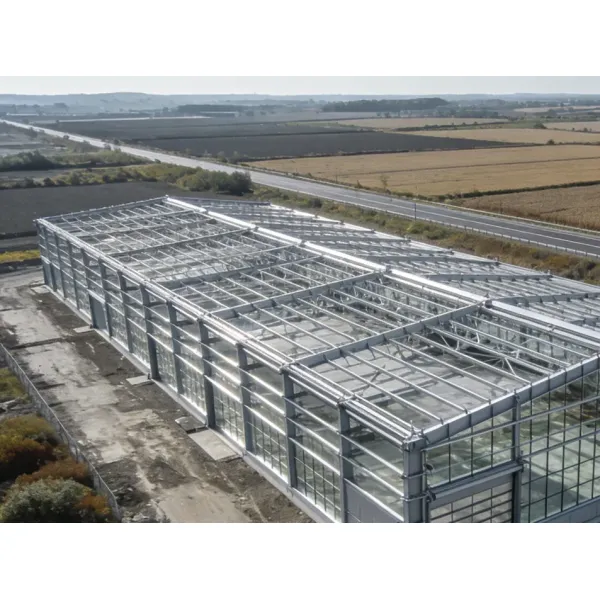 High Strength Load-Bearing Large Span Prefabricated Steel Structure Workshop for Industrial Buildings