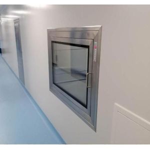 Caja de paso para sala limpia para la recuperación segura de artículos en hospitales / laboratorios / salas limpias / electrónica / alimentos, fácil de usar y mantener