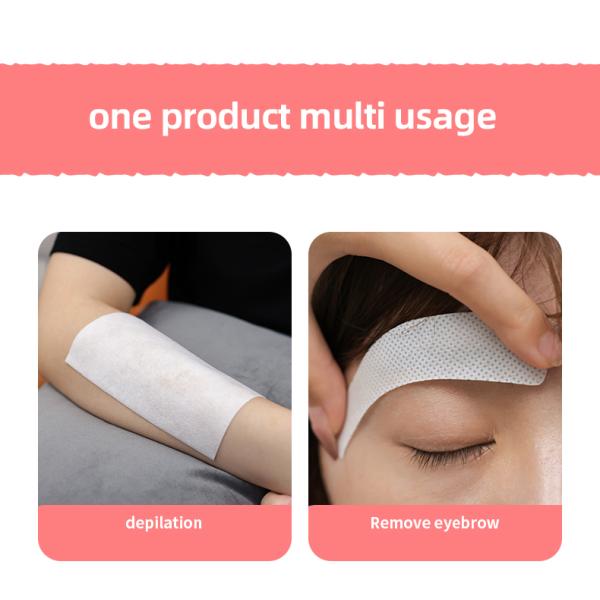 Tiras de cera depilatoria de tejido no tejido para depilación OEM ODM