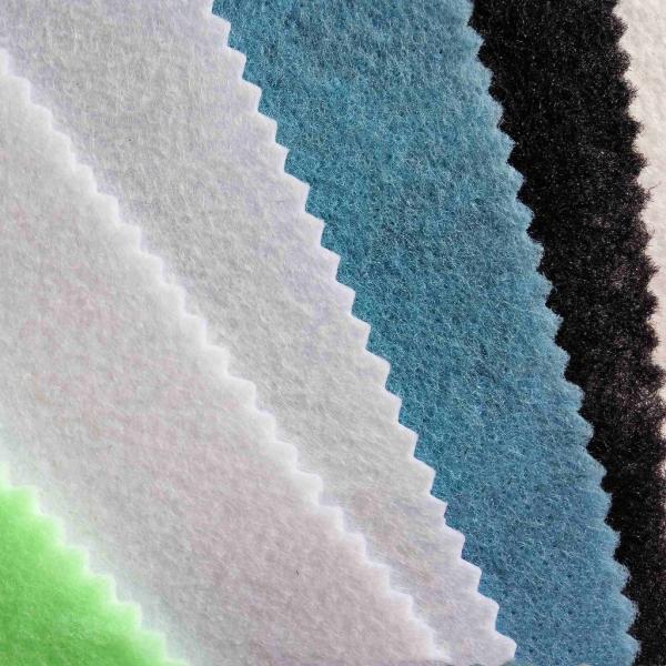 Multicolor Needle Punched Non Woven Fabric 0.3mm With PE Film
