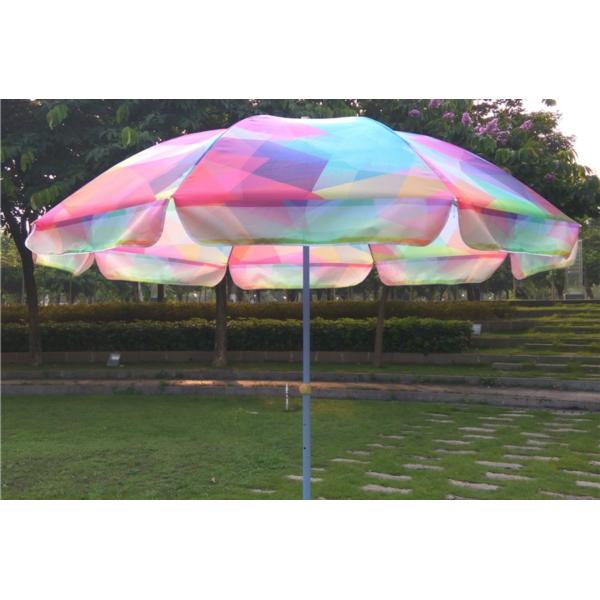 Парасоль полиэстера дюйма 190T зонтика 48 навеса пляжа патио цвета 120CM Multi