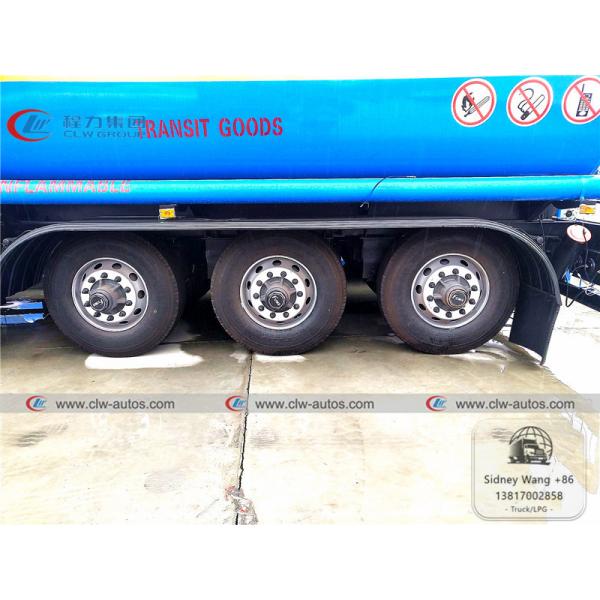 Tri Axle 55000L 40T 45T Fuel Transport Truck Semi Trailer
