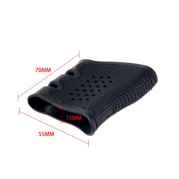 Tactical Rubber Gun Grip Glove Cover Sleeve Anti - Slip Handgun Accessories