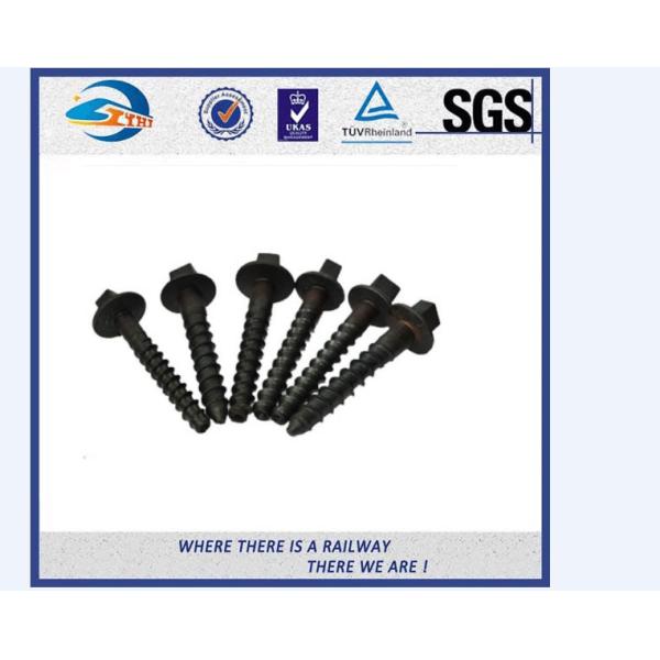 Attaches ferroviaires de rail de vis de dormeurs d'acier inoxydable de SS303 SS304 SS316