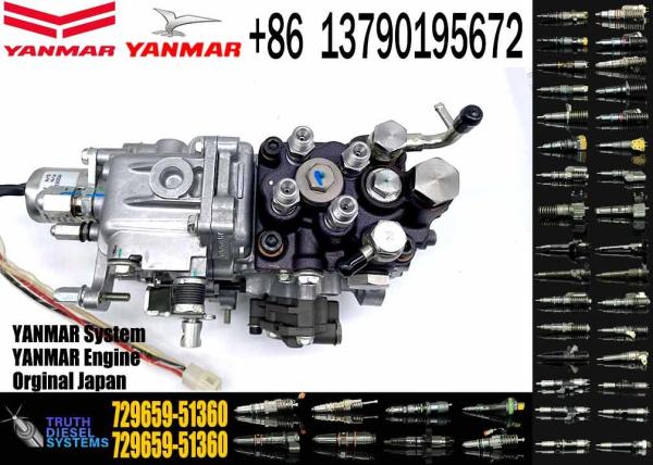 Partes do motor diesel bomba de combustível 4TNV88 bomba de injecção de combustível do motor 729659-51360