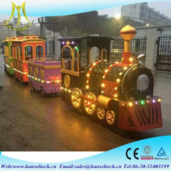 Hansel amusement park rides rides fiberglass electric trackless diesel amusement park electric trains