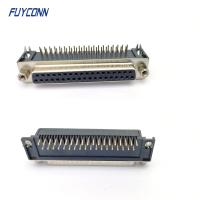 37 conector do DB do PWB do ângulo direito do conector de Pin Female D-SUB (9.4mm)